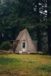 vieille maison en A